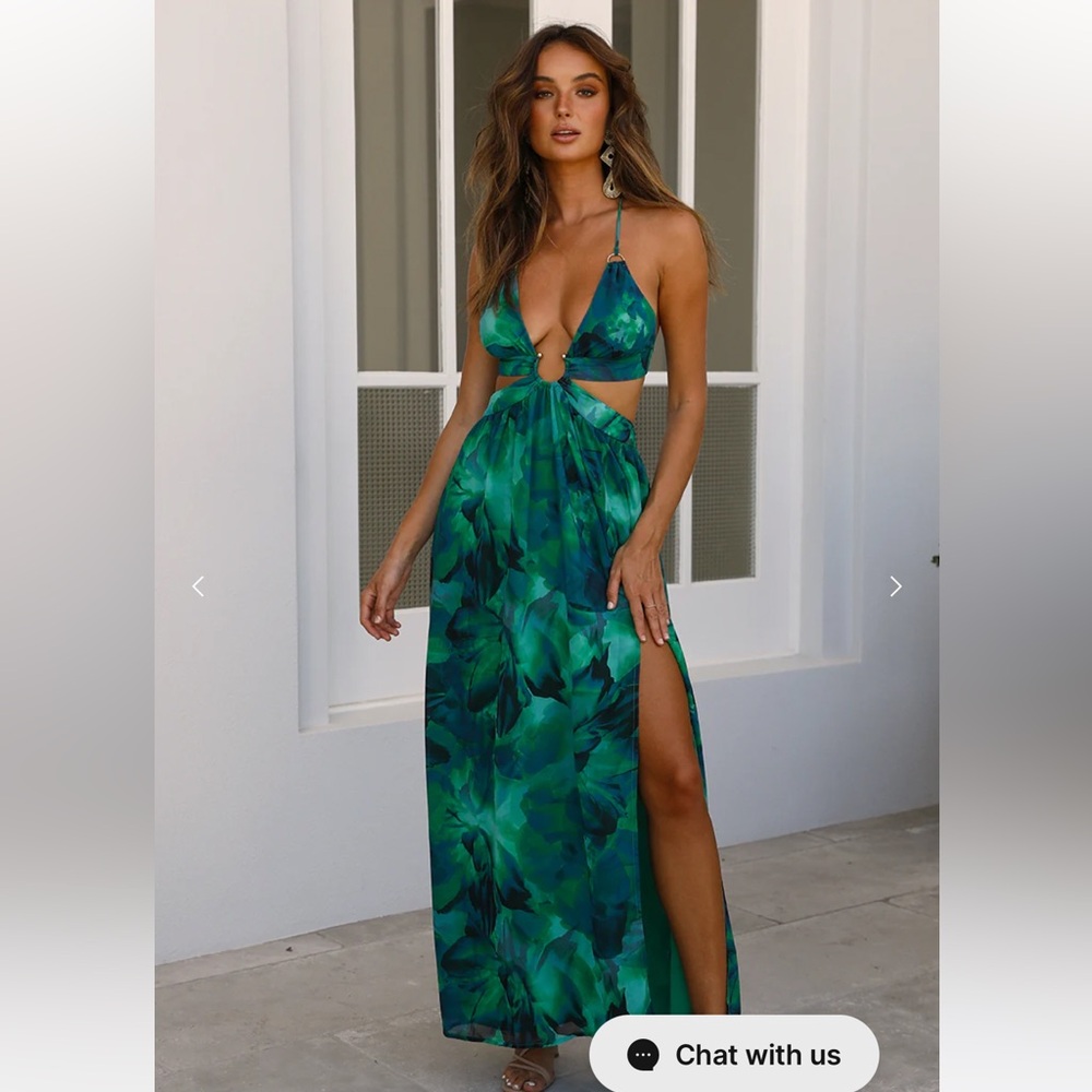 Runaway The Label -	Calista Dress - Green